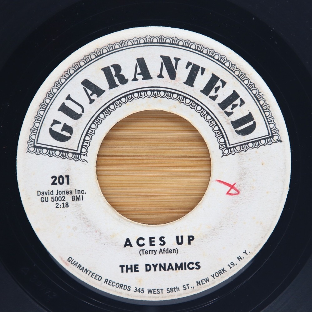 THE DYNAMICS - ACES UP / BABY - DOO WOP 45 *PROMO*